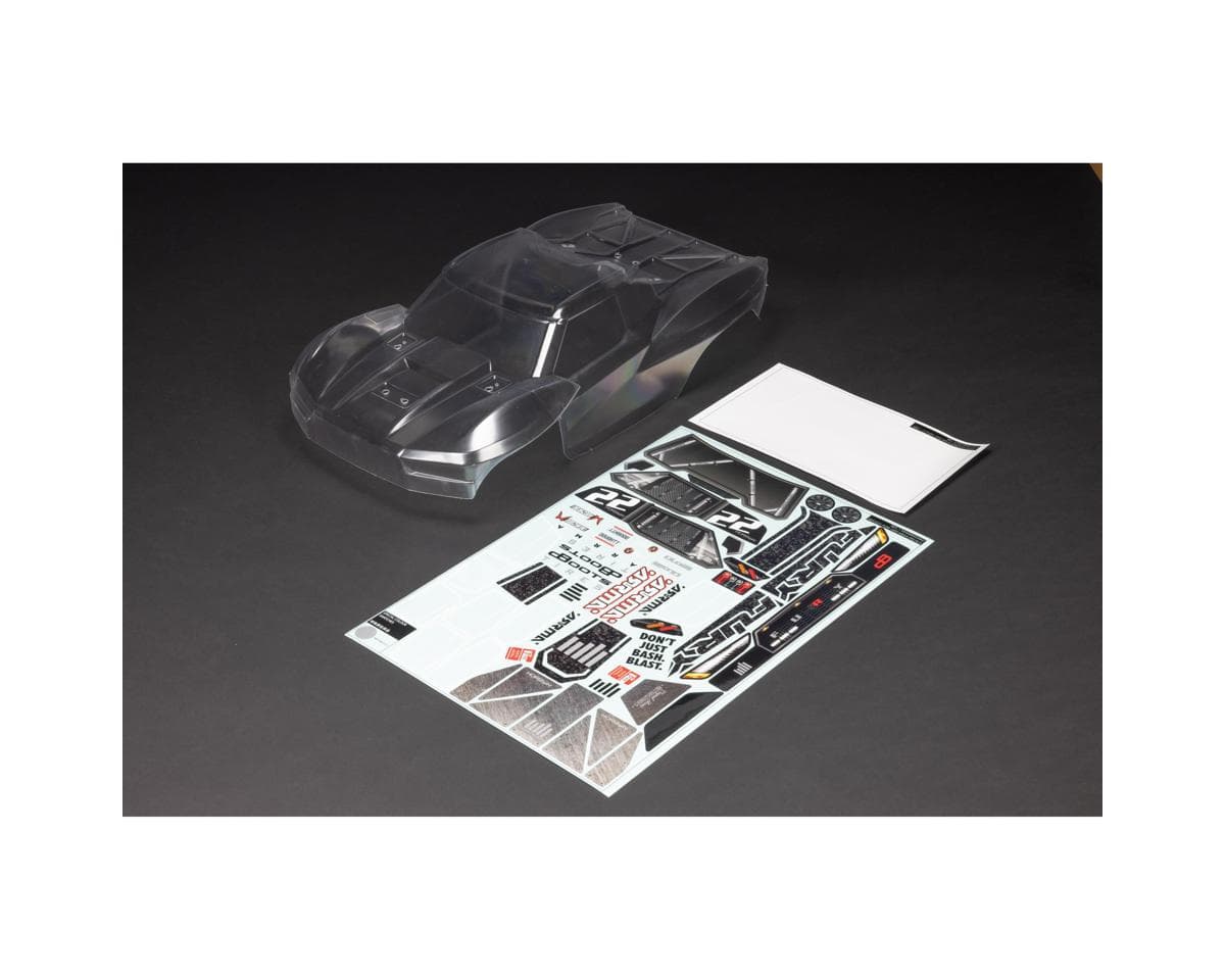Arrma Fury 2WD 1/10 Body (Clear)