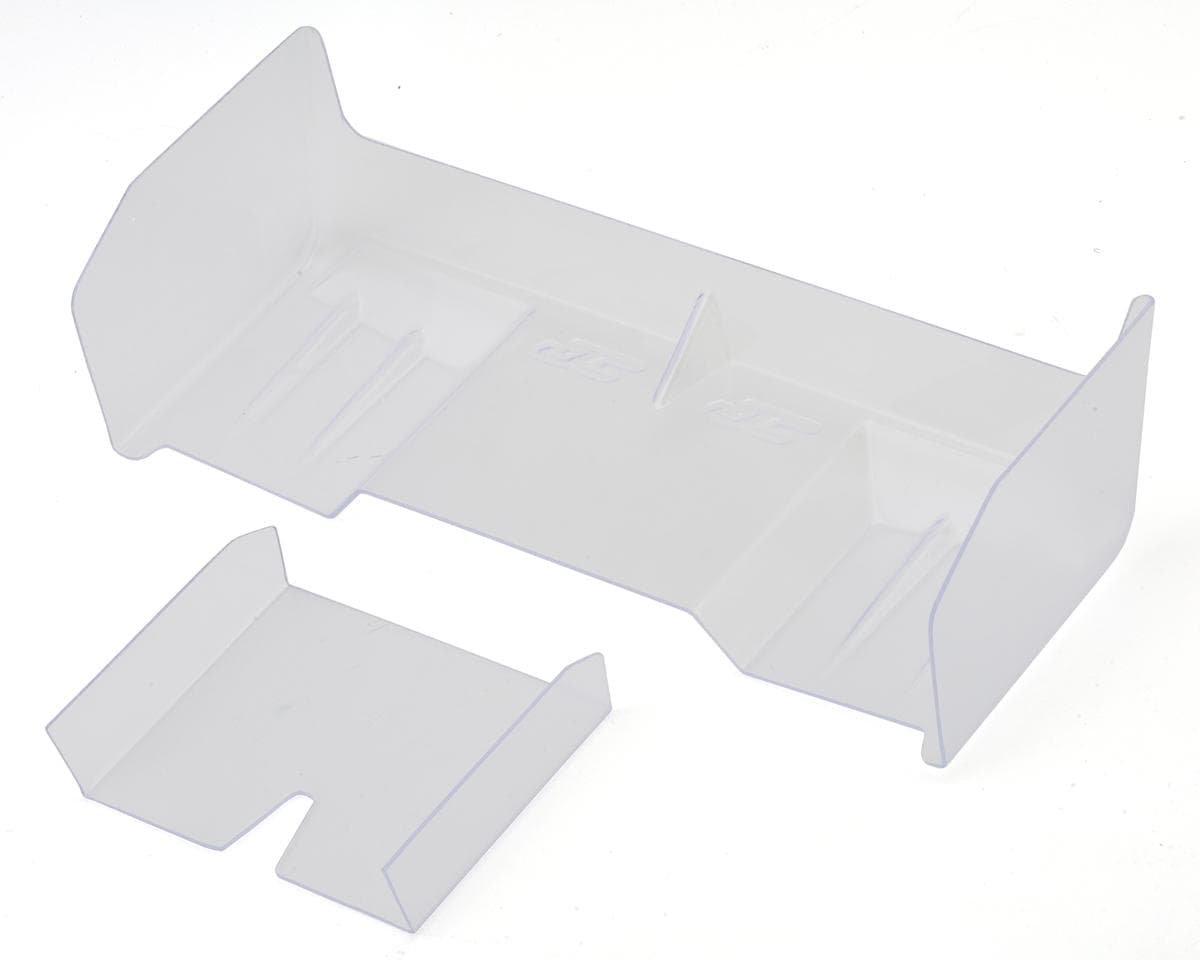 JConcepts Razor Pre-Trimmed 1/8 Off-Road Polycarbonate Wing Set (Clear)
