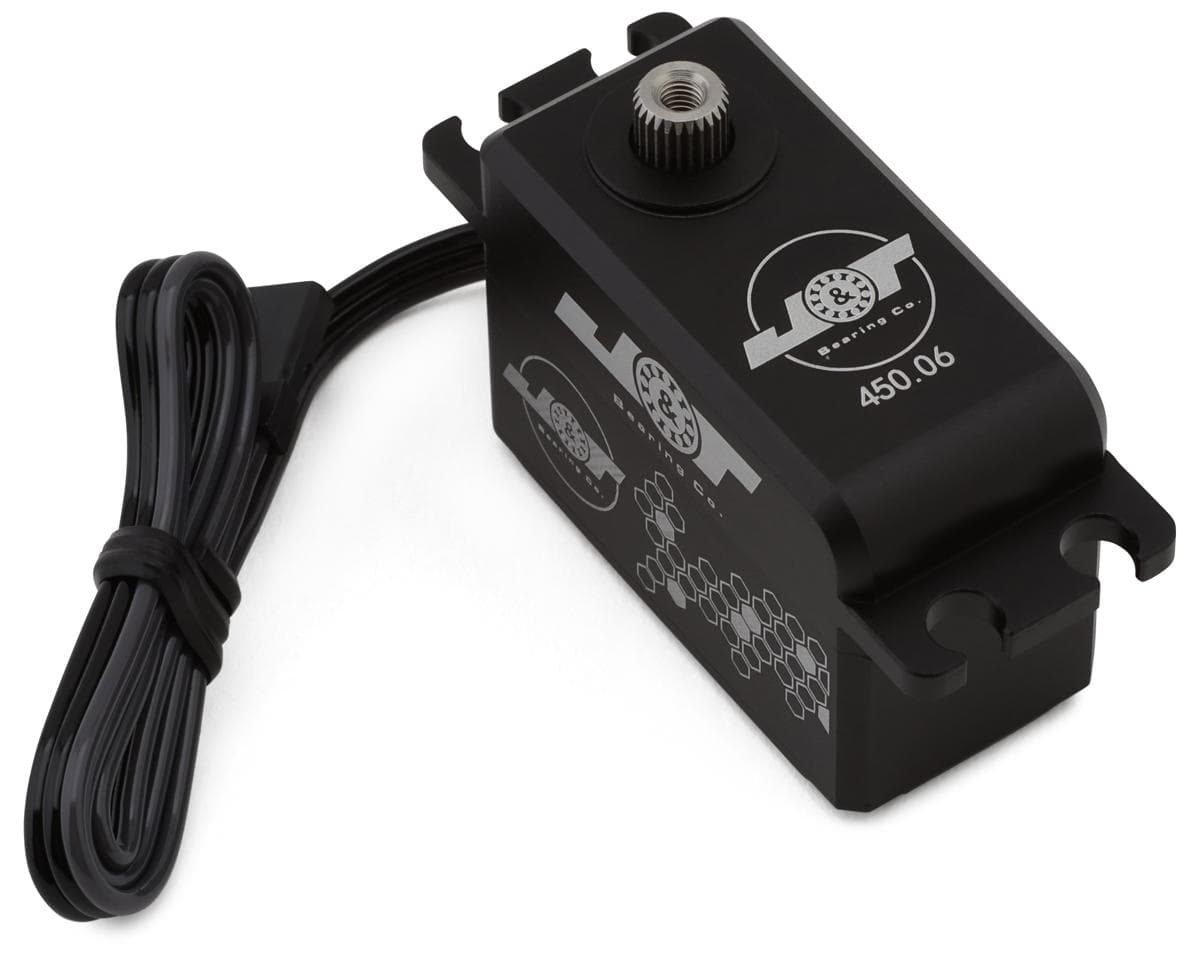 J&T Bearing Co. 450.06 High Speed Low Profile Brushless Servo (High Voltage)