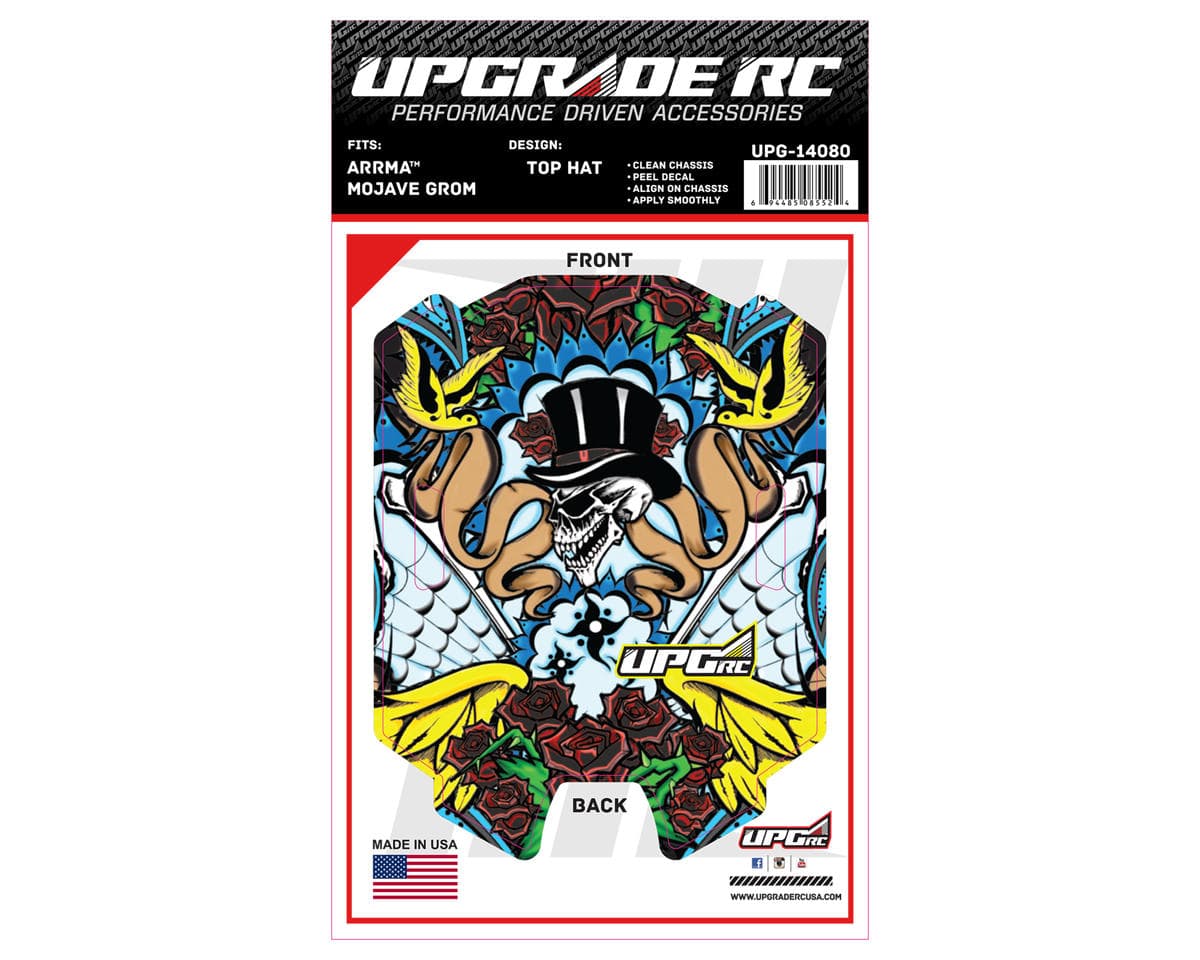 UpGrade RC Chassis Protector for Arrma® Mojave™ Grom (Top Hat) (1)
