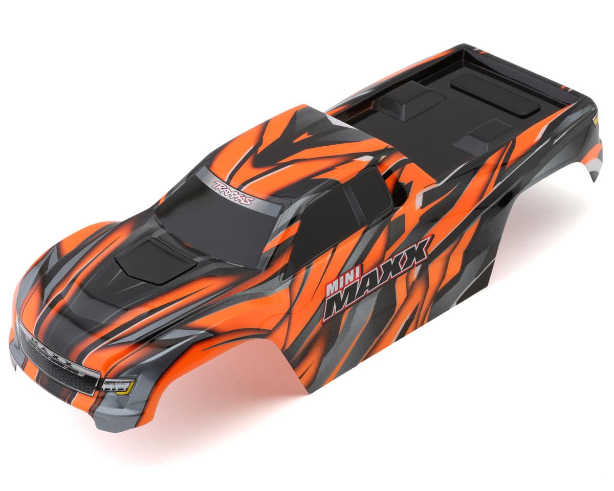 Traxxas Mini Maxx® Pre-Painted Body (Orange)