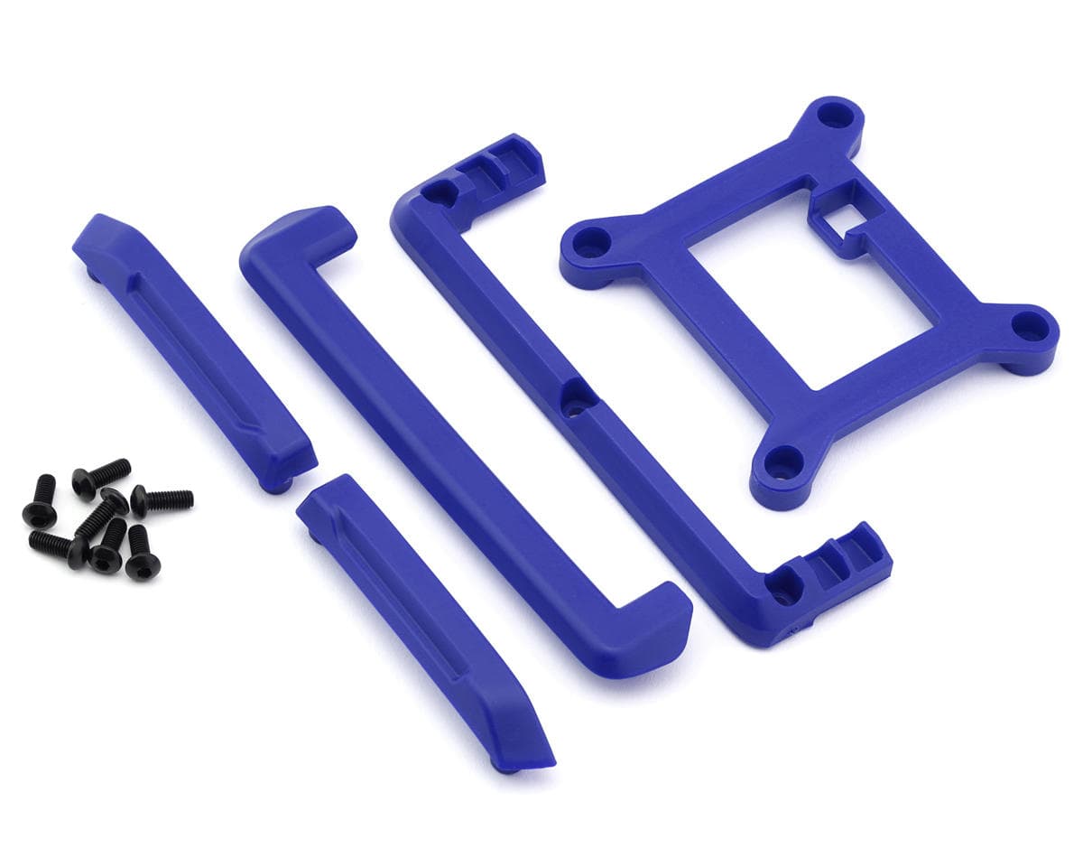 Traxxas Mini Maxx® Roof Skid Plate & Tailgate Protector Set (Blue)