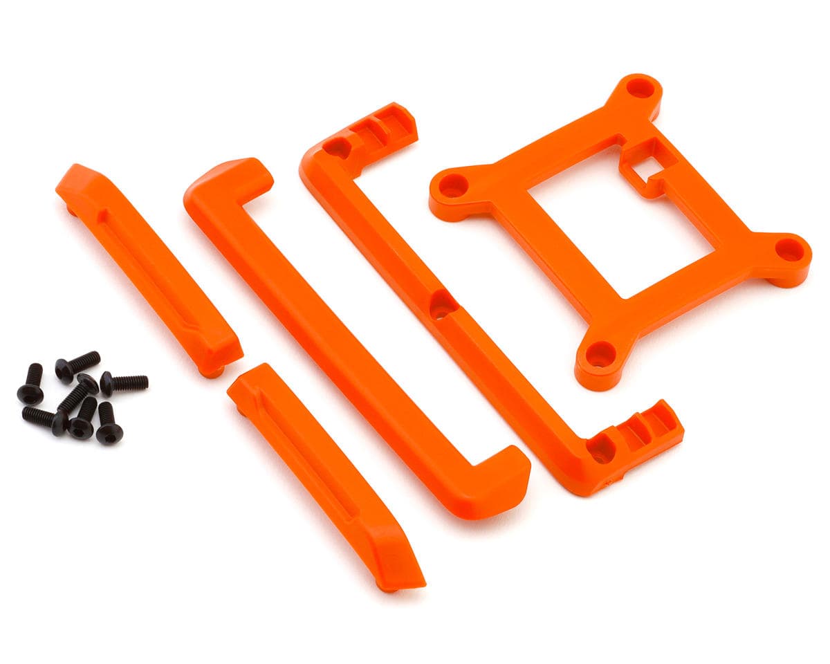 Traxxas Mini Maxx® Roof Skid Plate & Tailgate Protector Set (Orange)