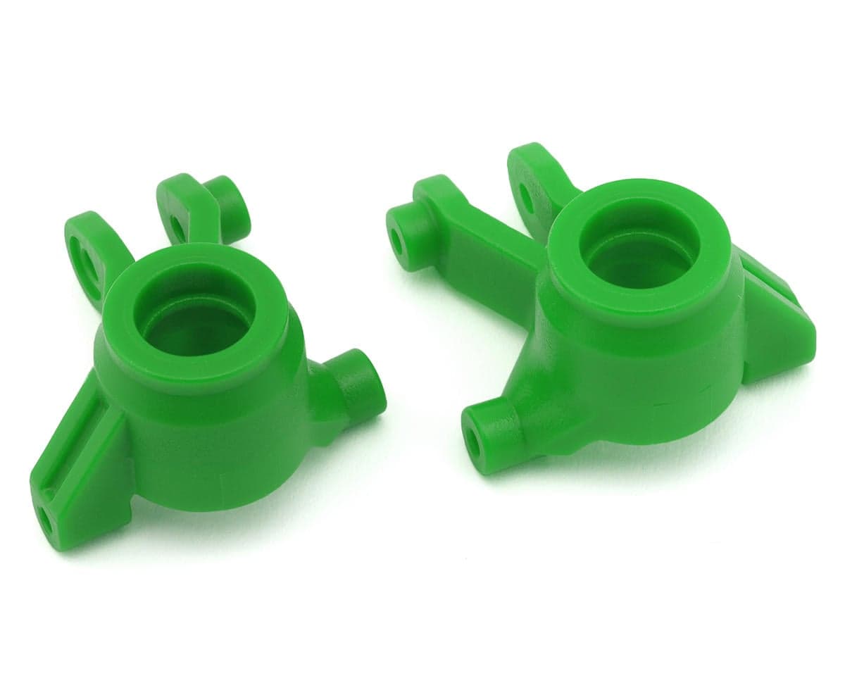 Traxxas Mini Maxx® Steering Knuckles (Green) (2)