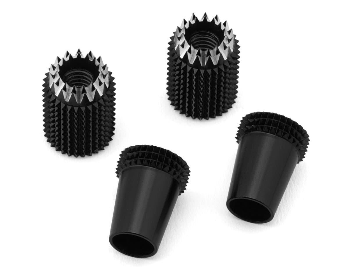 RadioMaster Sticky 360 Gimbal Stick Ends for AG01/AG01-V Gimbals (4mm Thread) (Black)