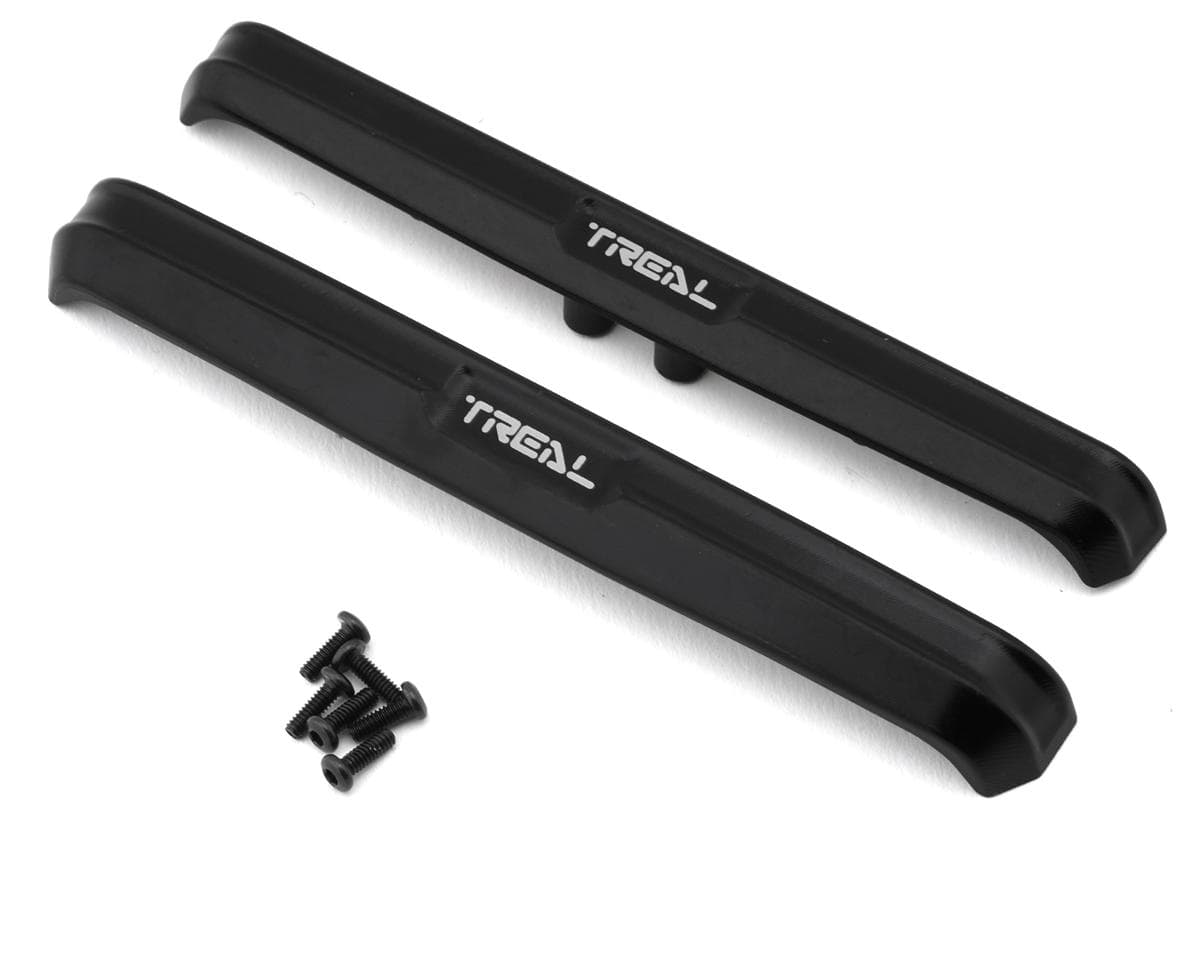 Treal Hobby 7075 Aluminum Bumpers for Traxxas® TRX-4M® High Trail™ (Black) (2) (Front/Rear)