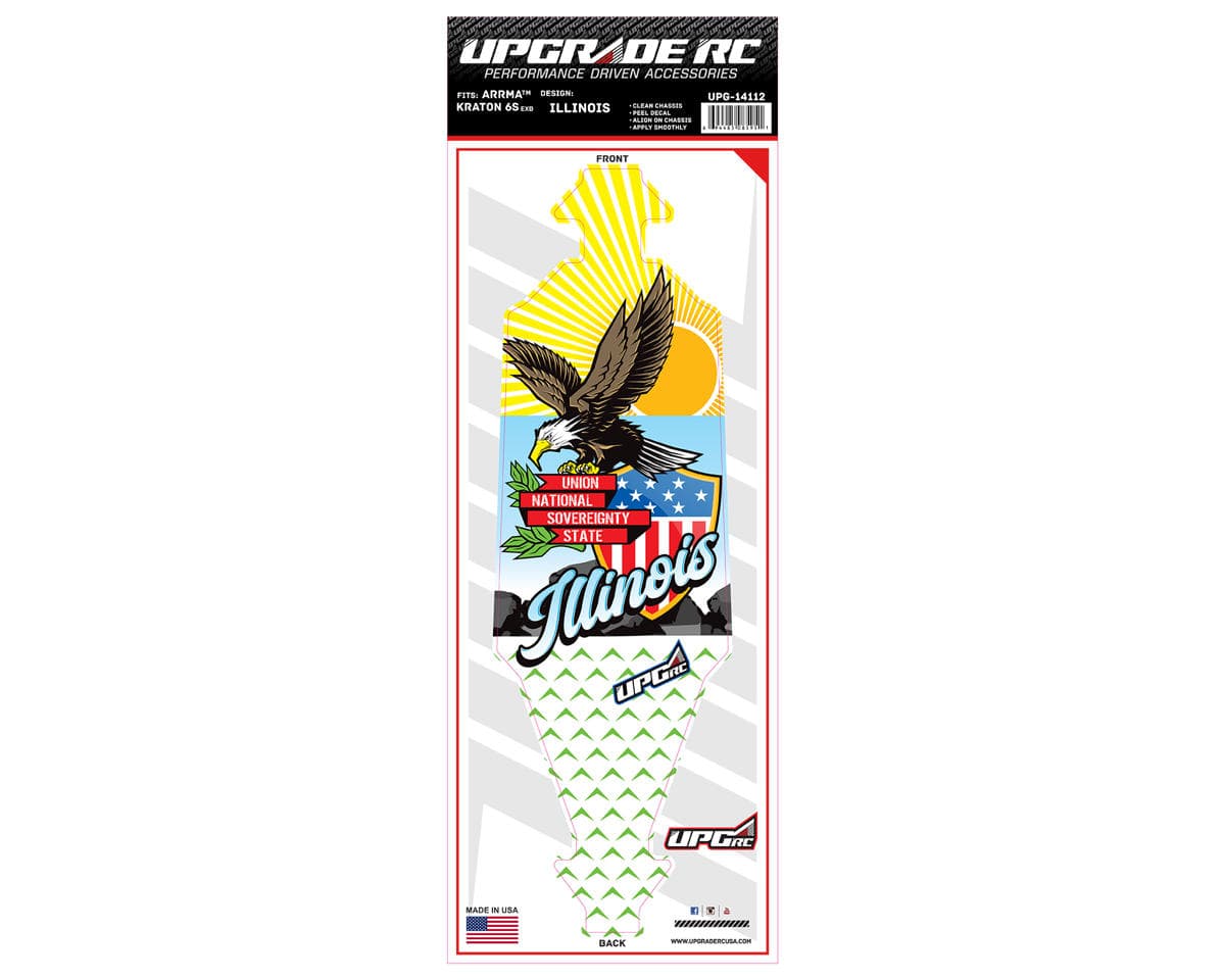 UpGrade RC Chassis Protector for Arrma® Kraton® 6S EXB (Illinois) (1)