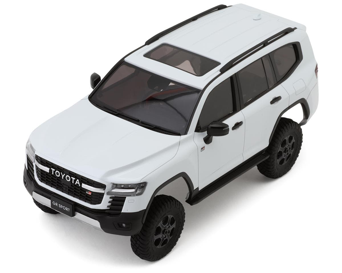 Kyosho MX-01 Mini-Z 4x4 Readyset w/Toyota Land Cruiser 300 GR Body (White/Black) w/2.4GHz Radio