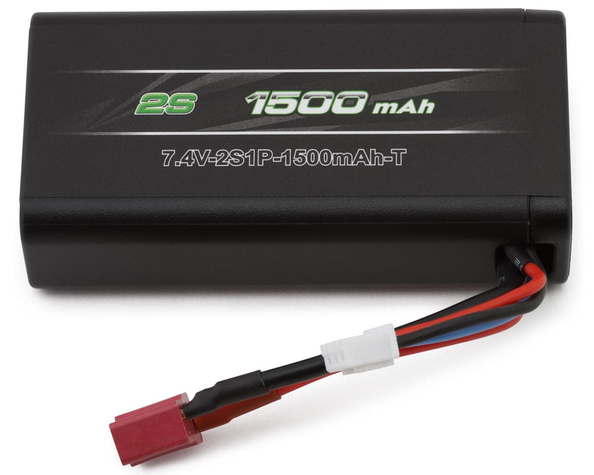 MJX HYPER GO 2S Hardcase LiPo Battery (7.4V/1500mAh) w/T-Style Connector