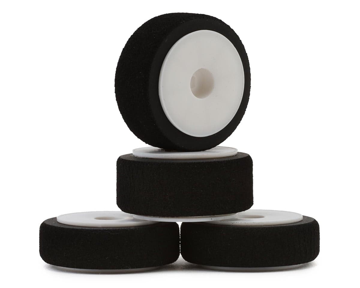 Kyosho MB-010 Pre-Mounted Sponge Tire Set (4) (Front/Rear) (Medium)