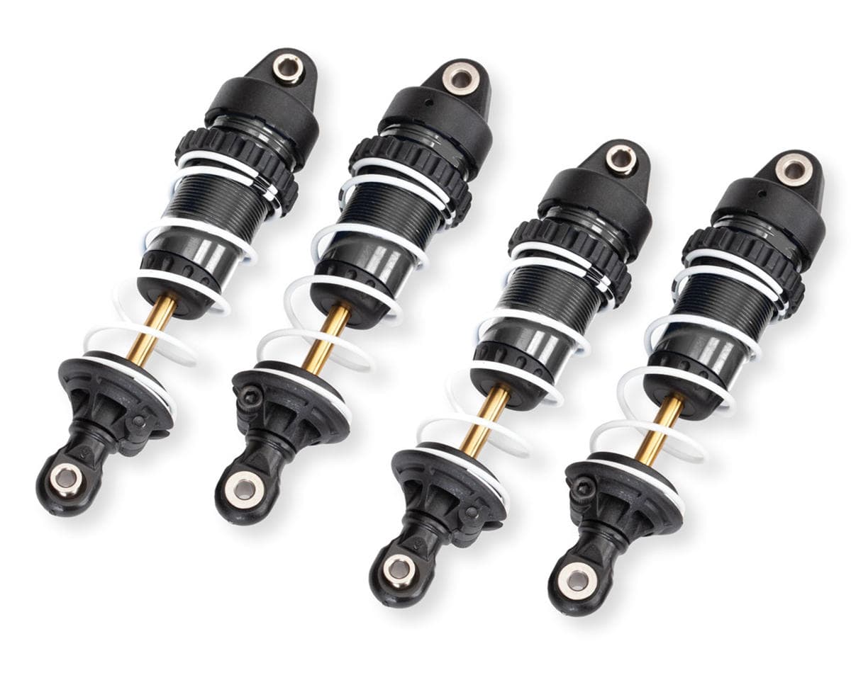 Traxxas Mini Maxx® GTR PTFE Aluminum Long Shocks (Hard-Anodized) (4)
