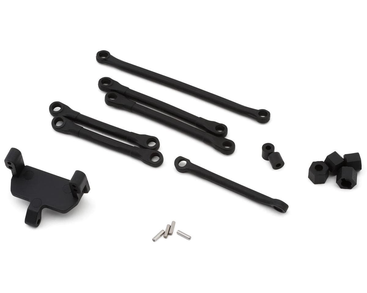 HobbyPlus CR18P Arktos 6x6 Suspension Links, Hex Adapters & Servo Mount Set