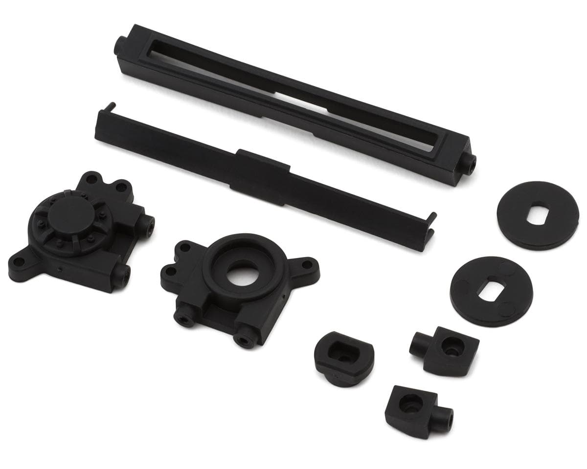 HobbyPlus CR18P Arktos 6x6 Light Bars Buckets & Winch Mount Set