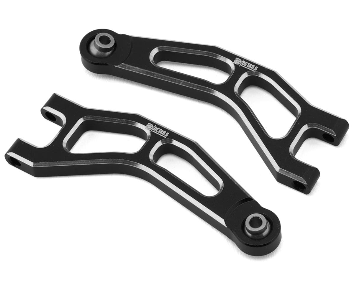 Hobby Details Arrma® Granite™ Grom Machined Aluminum Front Upper Arms (Black) (2)