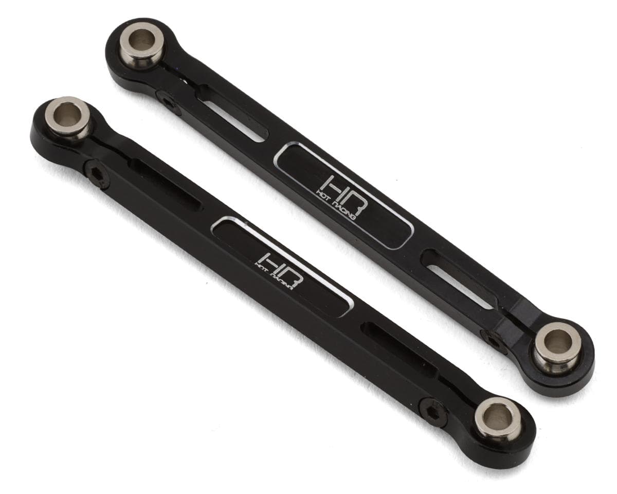 Hot Racing Aluminum Steering Toe Links for Traxxas® Mini Maxx® (Black) (2)