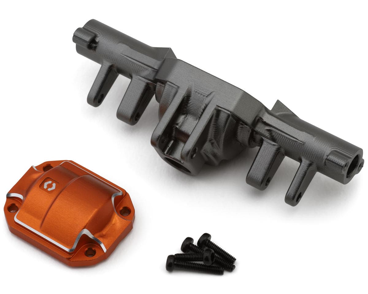HPI Venture18 Aluminum Front Axle & Differential Cover Set (Grey)
