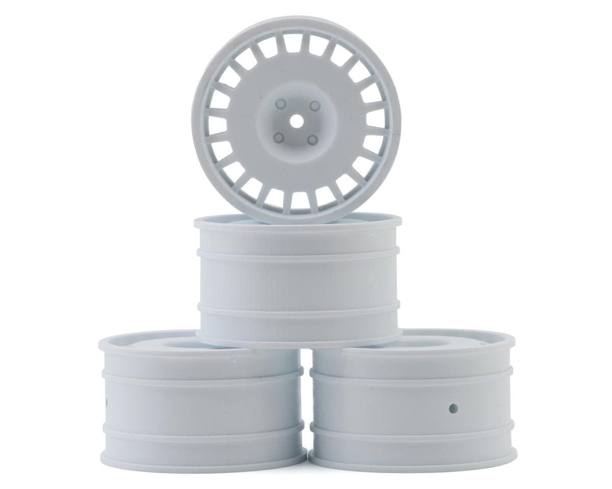 HPI WR8 1996 Ford Escort RS Cosworth 2.2" Wheels (White) (4) w/12mm Hex