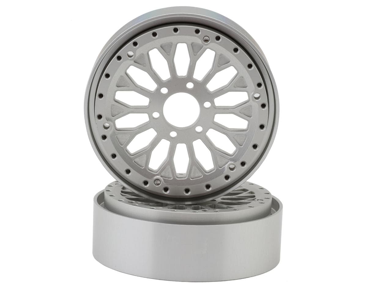 Reefs RC SHIELD 2.2 Aluminum Beadlock Wheels w/Hubs (2)