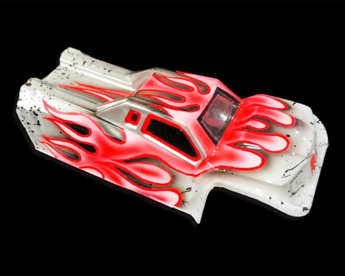 RadianZ Design Transformer 1/24 Airbrush Pre-Painted Truggy Body (Vortexic) (Losi Micro-B)