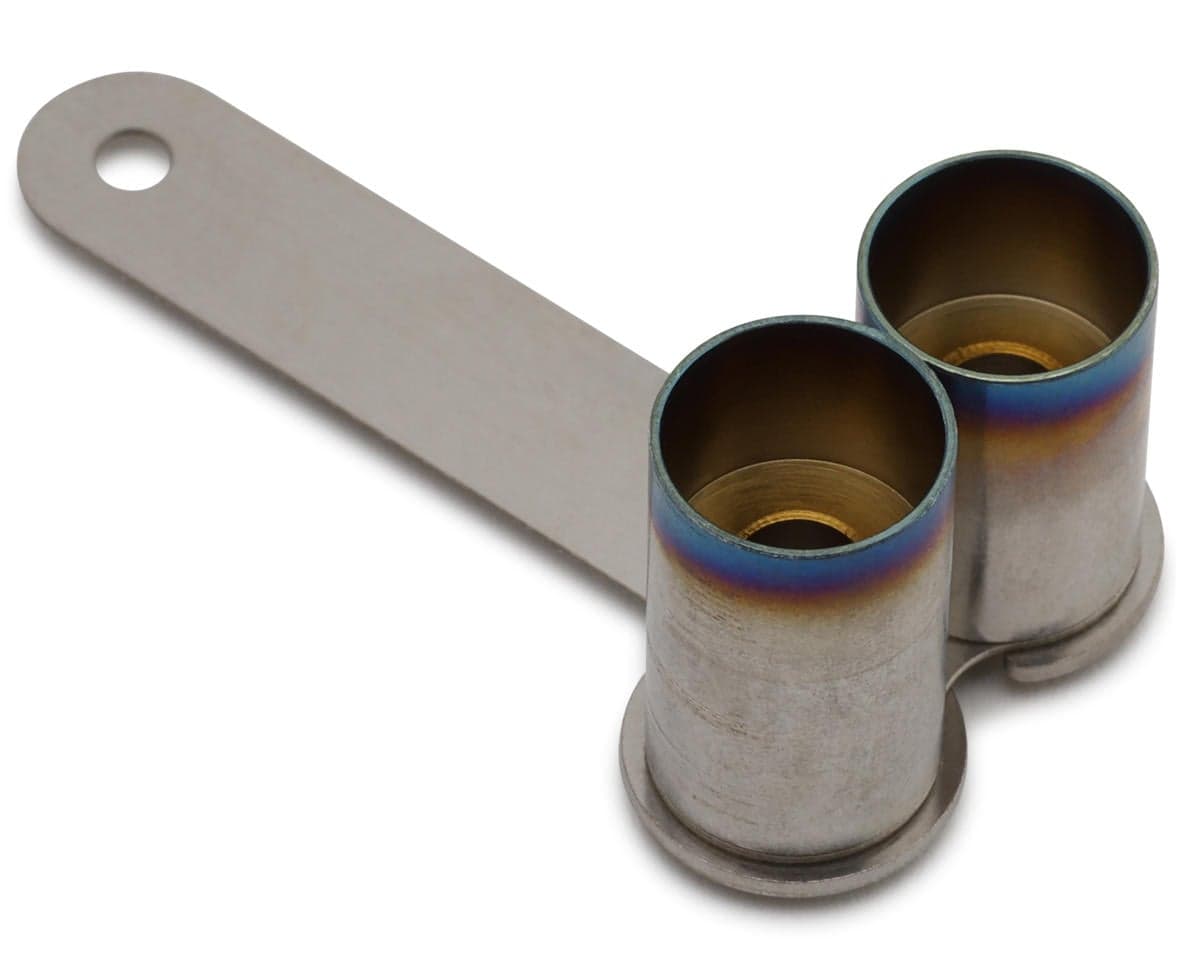 Usukani 21mm Stainless Steel 1/10 Scale Exhaust Pipe (5mm LED/Planar)
