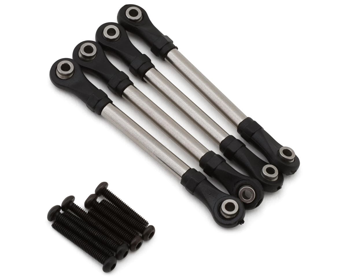 UDI RC Steel Front & Rear Lower Links (4) (UCX24/UCX24 Pro)