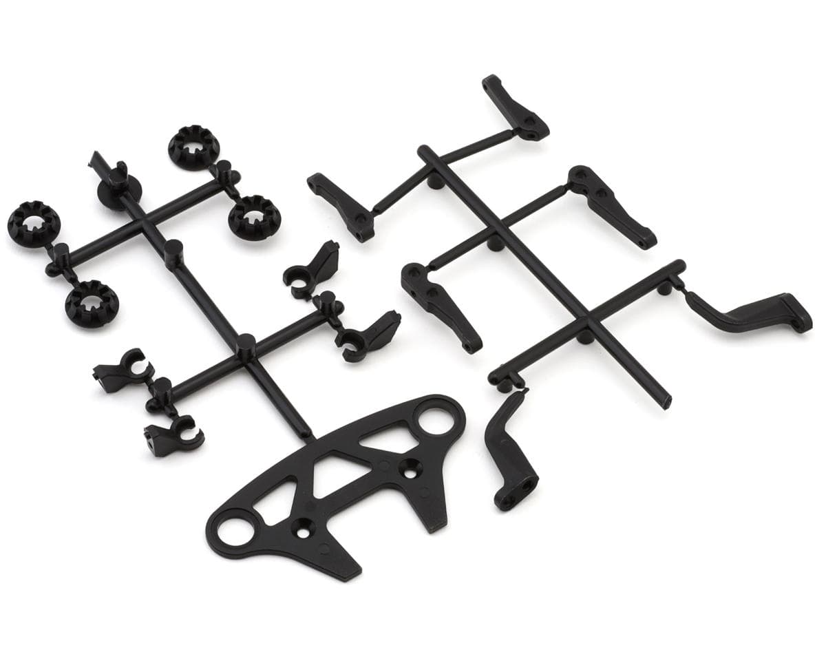 Mugen Seiki MTC Bumper Plate & Body Mounts Set
