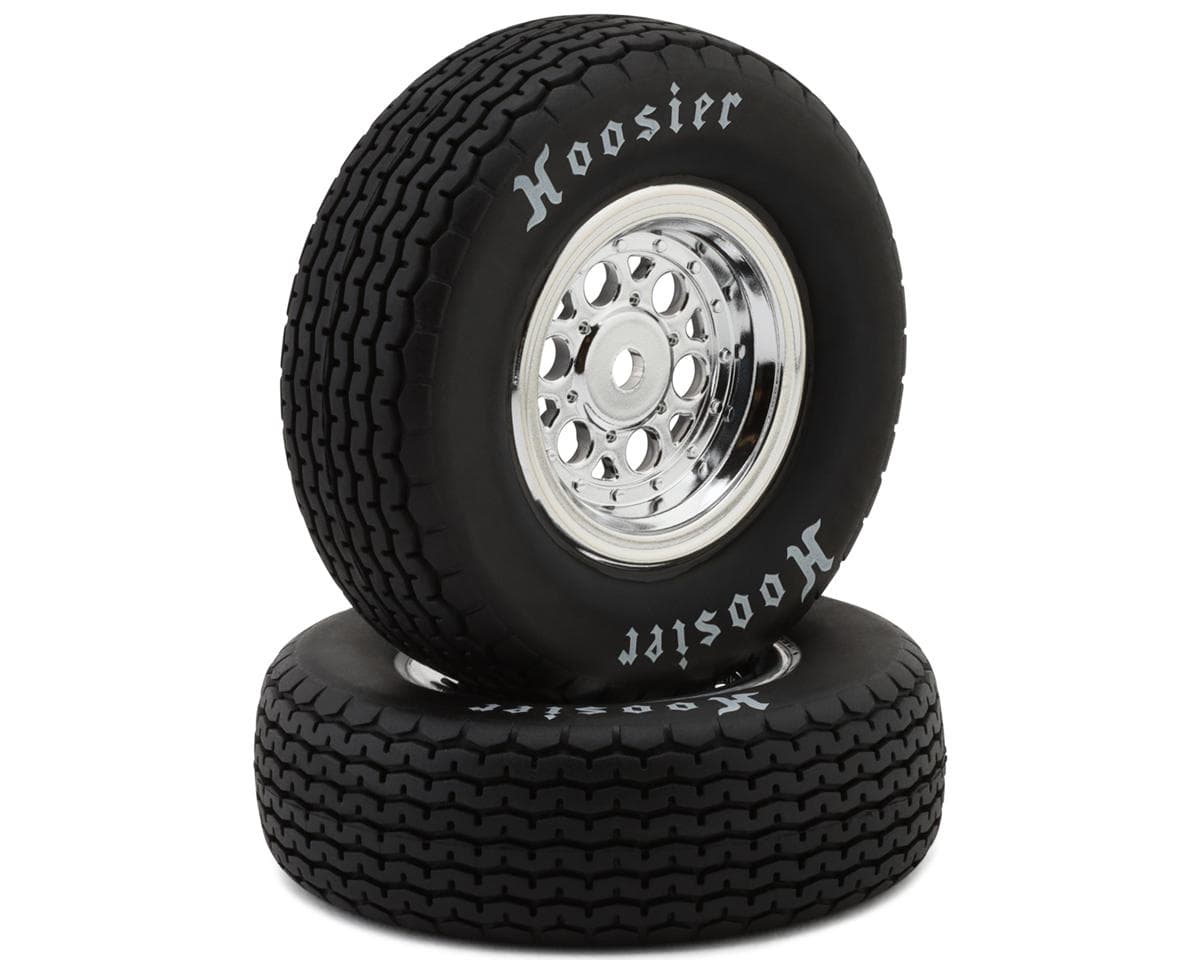 Losi 22S Sprint Front Pre-Mounted Hoosier Tires (Chrome) (2) (Soft)