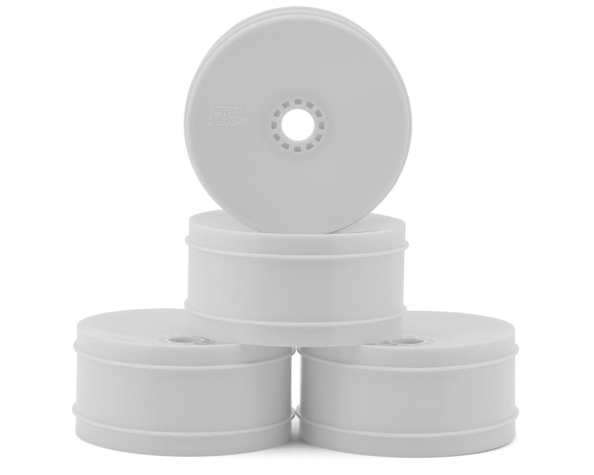 ProTek RC 83mm "Light Weight" Concave 1/8 Buggy Wheels (White) (4)