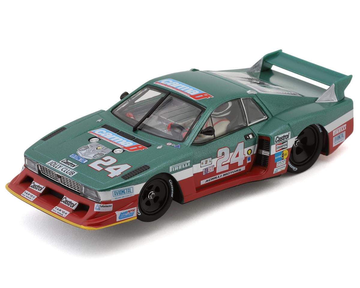 Carrera Evolution Lancia Beta Montecarlo Turbo "No.24" 1981 Daytona 24 Hours 1/32 Slot Car (Green/Red)