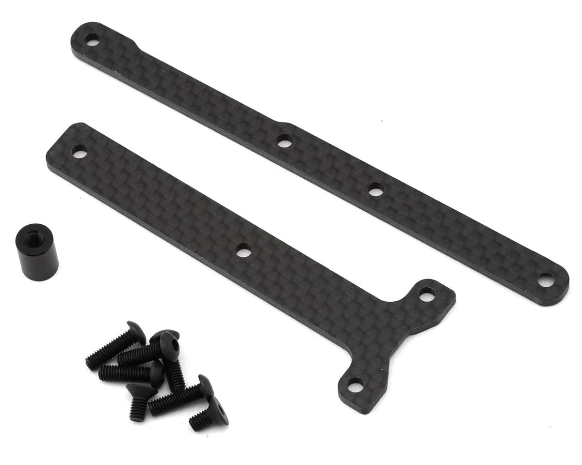 XRAY Graphite Upper Deck Chassis Brace Saddle Pack