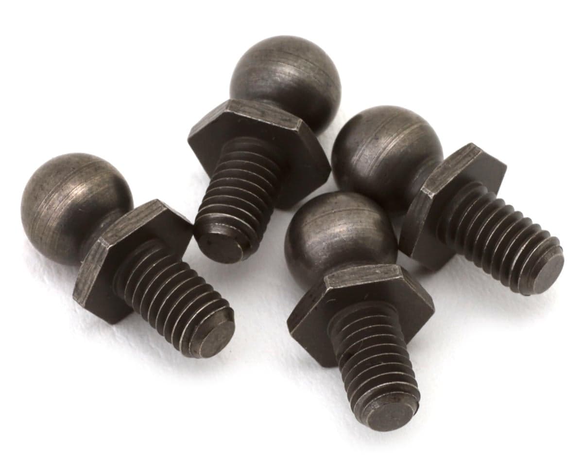 Kyosho Ultima RB7.5 4.8mm Short Ball Stud (4) (Low Mount)