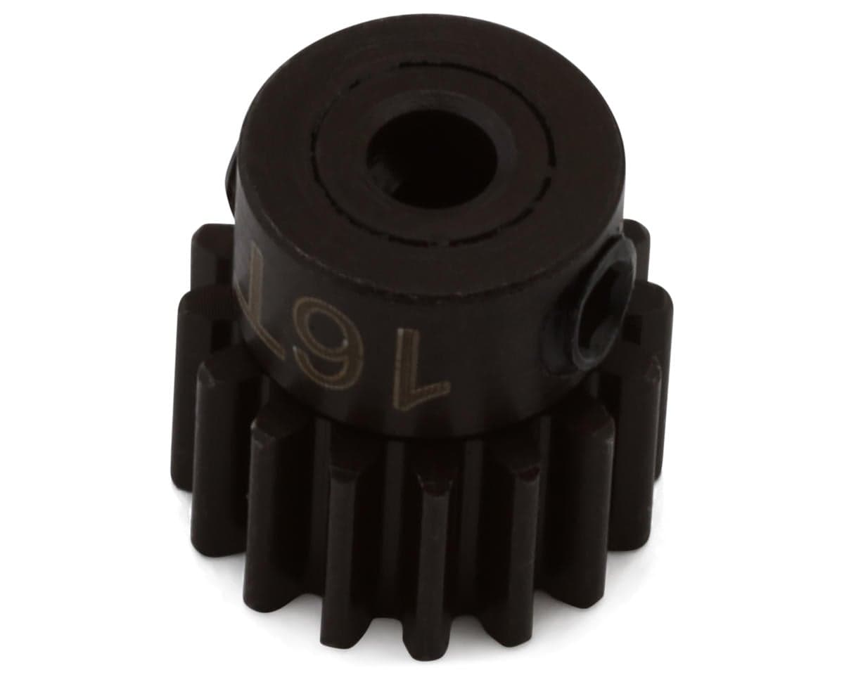 Hot Racing Mod 0.5 Hardened Steel Pinion Gear (2.3mm Bore) (16T)