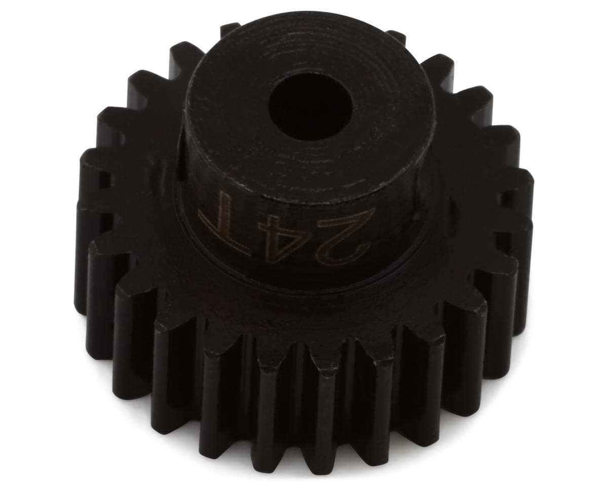 Hot Racing Mod 0.5 Hardened Steel Pinion Gear (2.3mm Bore) (24T)