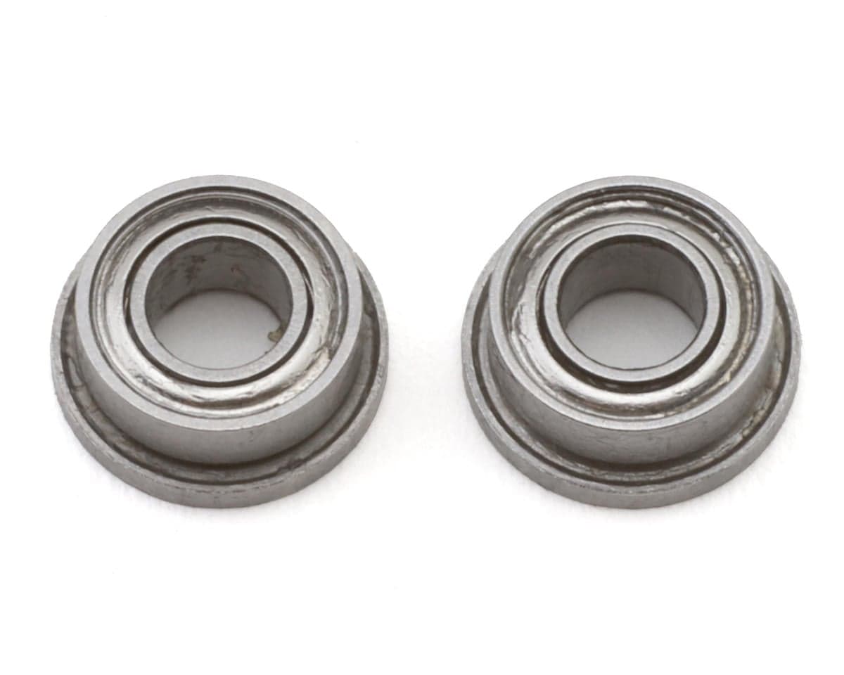 eXcelerate 1/8"x1/4"x7/64" Metal Shielded Flanged Ball Bearings (2)