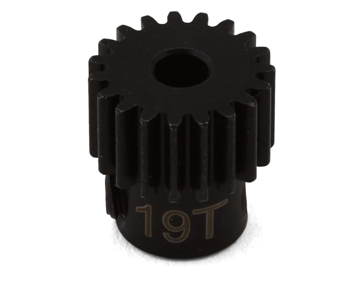 Hot Racing 48P Hardened Steel Pinion Gear (1/8 Bore) (19T)