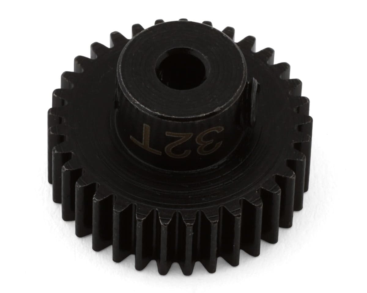 Hot Racing 48P Hardened Steel Pinion Gear (1/8 Bore) (32T)