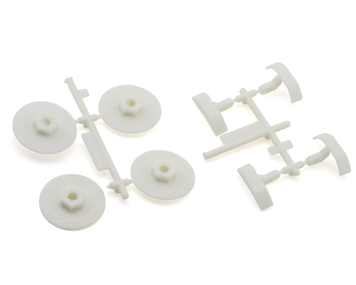 Team Associated RC10 6x6 Wheel Hexes (4) w/Calipers