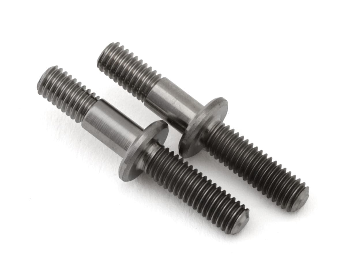 Team Losi Racing 22X Titanium Shock Standoffs (2)