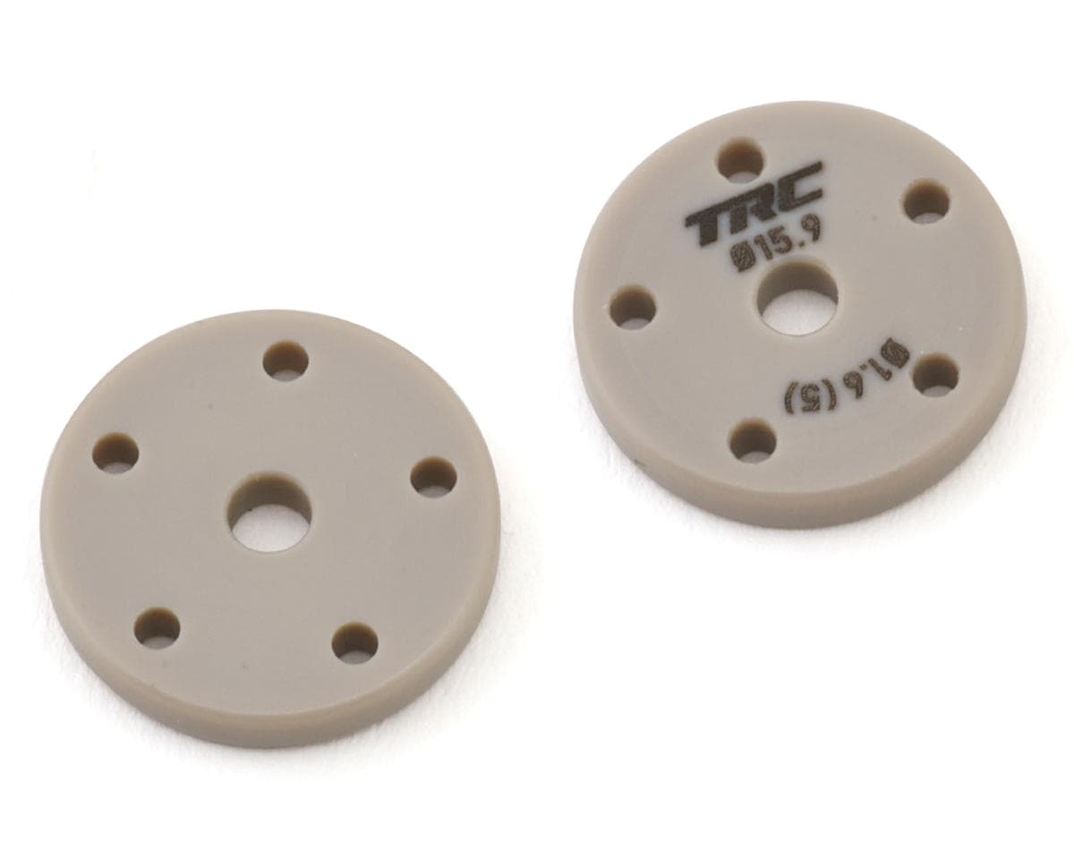 Throttlefinger Racing Concepts 15.9mm Flat Shock piston (2) (1.6mm x 5) (TLR)