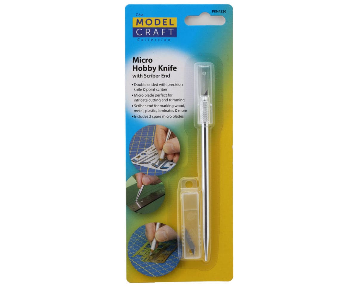 Shesto Limited Modelcraft Collection Double-Ended Micro Hobby Knife w/Scriber End