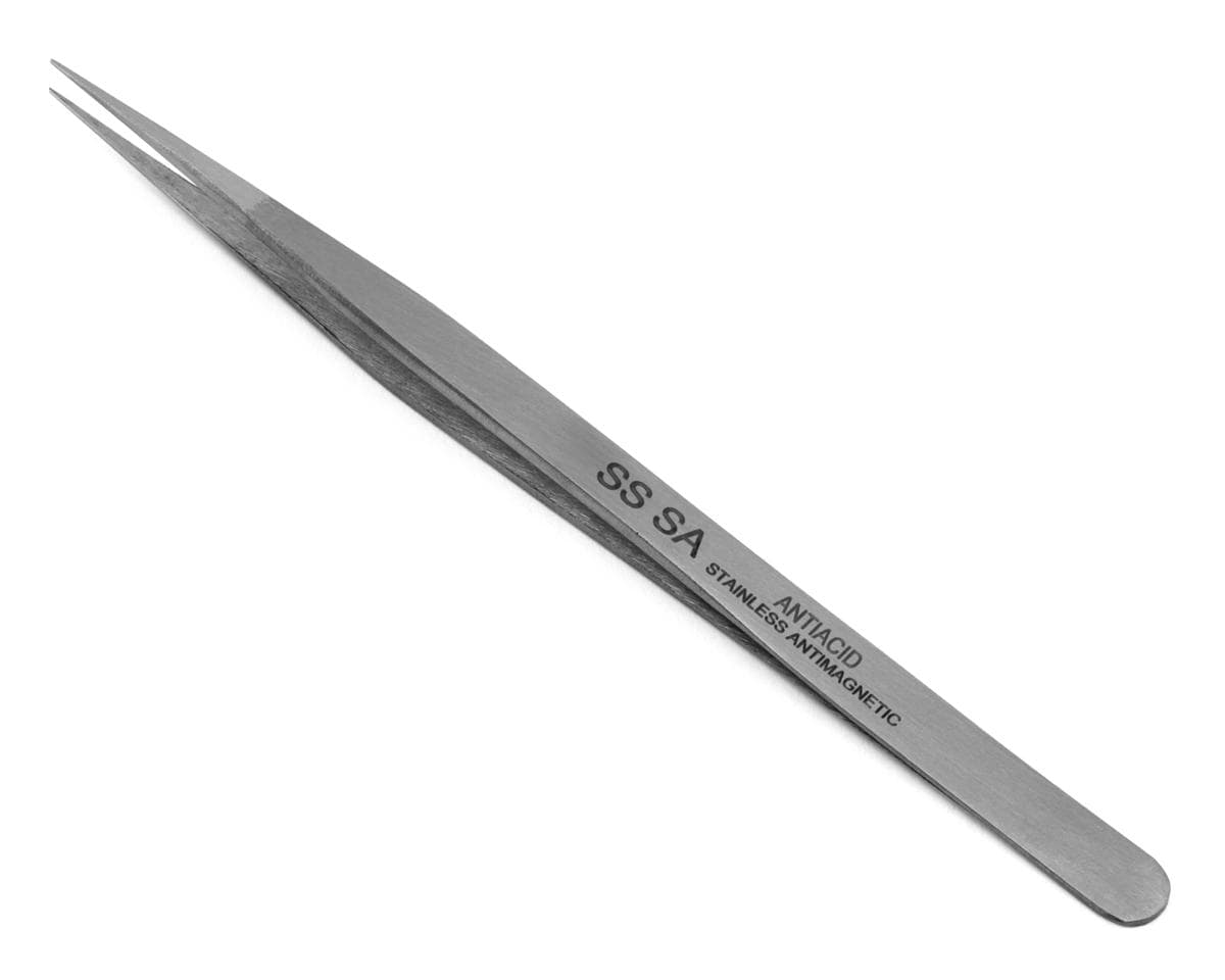 Shesto Limited Modelcraft Collection Stainless Steel Very Fine Point Tweezers (120mm)