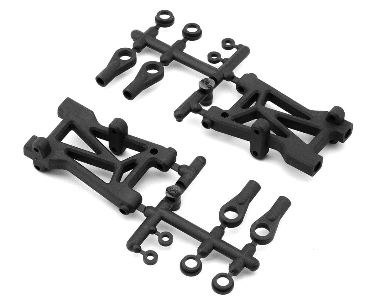 Kyosho V-ONE R4 Evo.2 Rear Suspension Arms & Rod Ends Set (Hard)