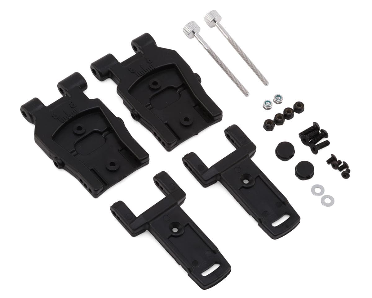 Custom Works Team Associated RC10B7 Adjustable Toe Rear A-Arm Set
