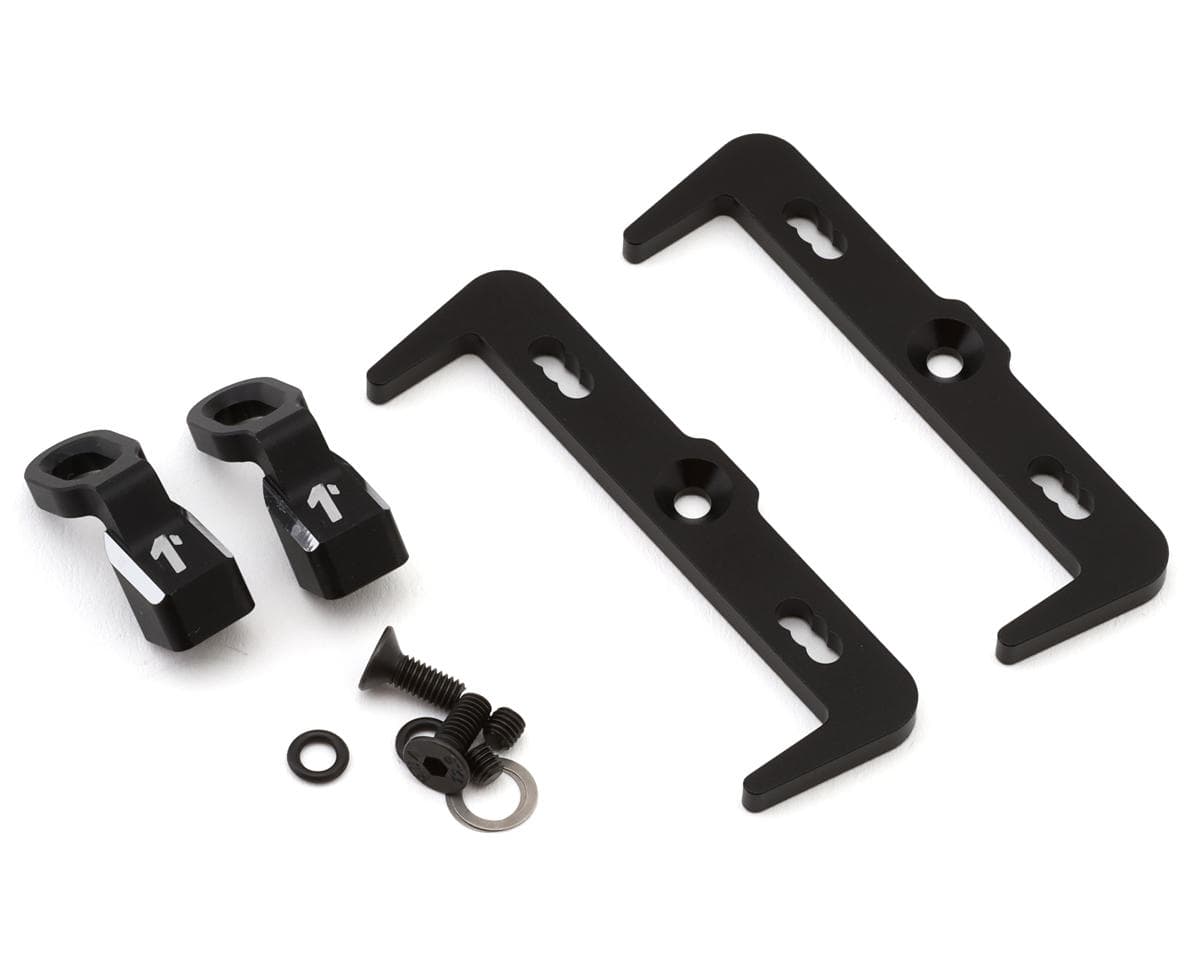1UP Racing RC10B7/B7D Aluminum LowPro Battery Mount (Black) (Standard Battery)