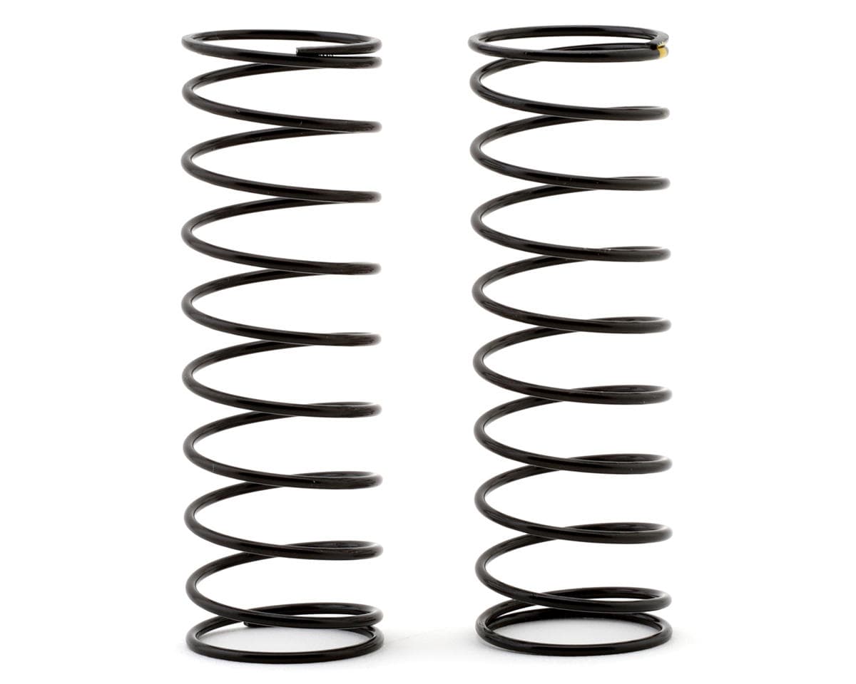 Team Losi Racing 22X 13mm Rear Shock Springs (2) (Yellow/2.10lb)