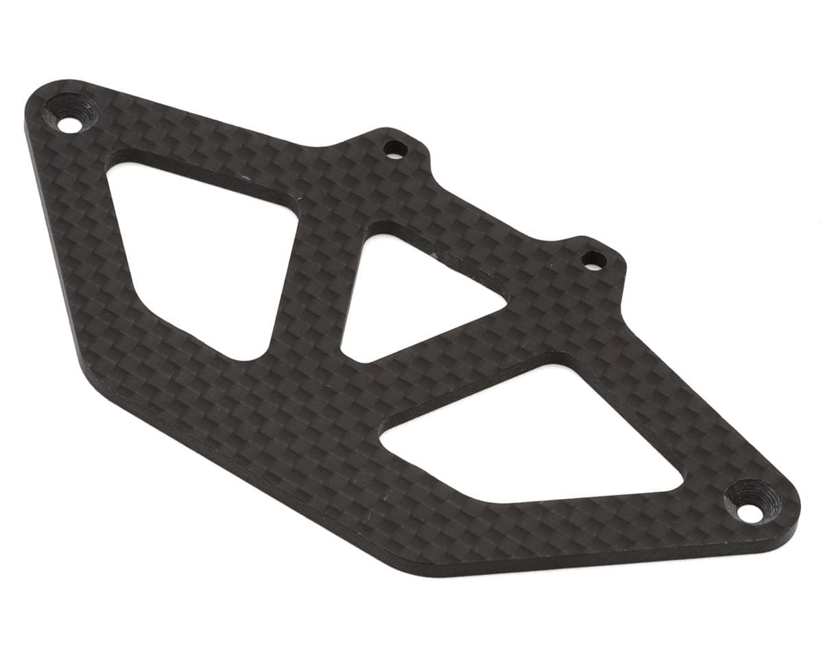 XRAY '26 X10 Carbon Fiber Lower Front Bumper Holder (1-Piece Chassis)