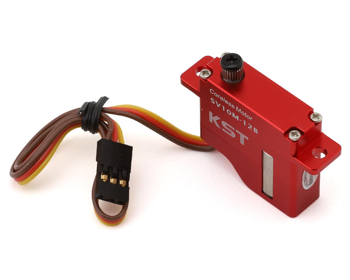 KST SV10M-12B Aluminum Coreless Super High Voltage Metal Gear Wing Servo (Gliders)