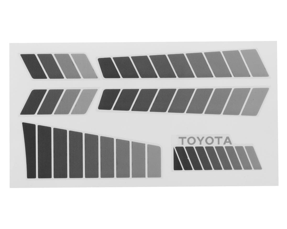 RC4WD Toyota 84-85 1/10 Body Decal Sheet (Grey)
