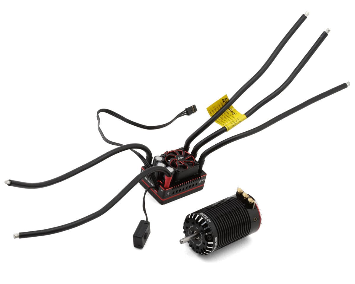 REDS Z8 Pro Gen3 ESC & Gen6 V8 1/8 Motor Combo (2400kV) (ROAR, EFRA, IFMAR)