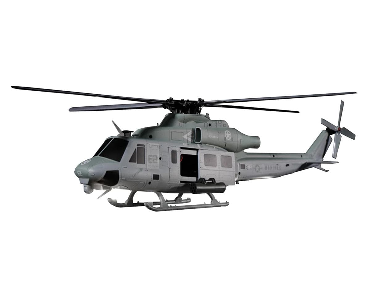 GooSky E2 GPS BNF Electric Military Scale Helicopter (Grey)